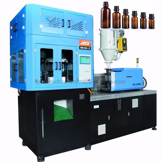 Plastikflaschenblasen Vollautomatische einstufige Kunststoff-Spritzblasformmaschine für Haustiere, PETG, PE, PP, Tritan, PC, Pctg-Flaschengläser, die Streckblasformmaschine herstellen