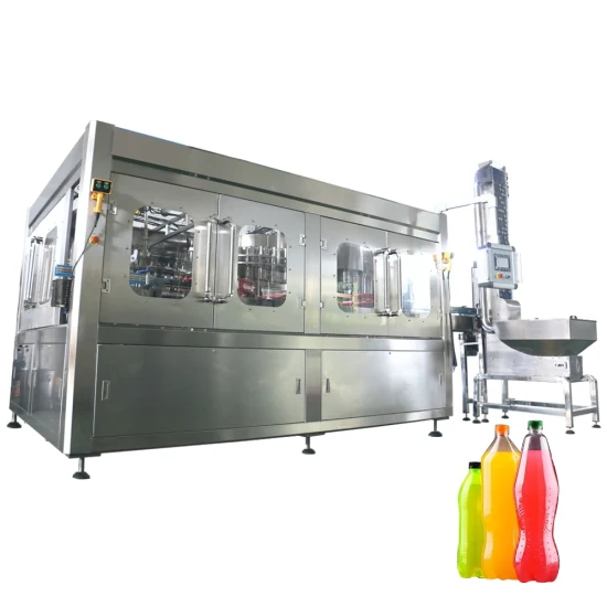 Automatische 3-in-1-Maschine zum Waschen und Verschließen von Haustierflaschen mit Rotationsfunktion für kohlensäurehaltige Getränke mit Saft und Energie